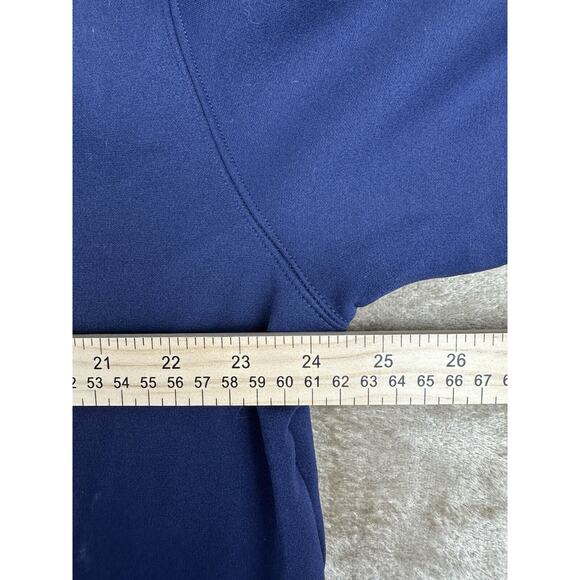 Men's Under Armour Active Wear Blue Hoodie XL Loose Fit Embroidered - Picture 7 of 8